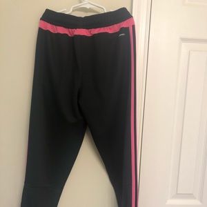 adidas Pants - pink and black adidas sweatpants adidas Pants - pink and black adidas sweatpants